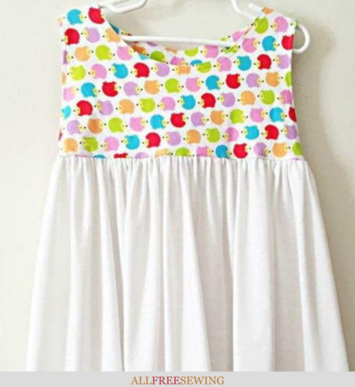 Sweet and Simple Girls Dress Pattern