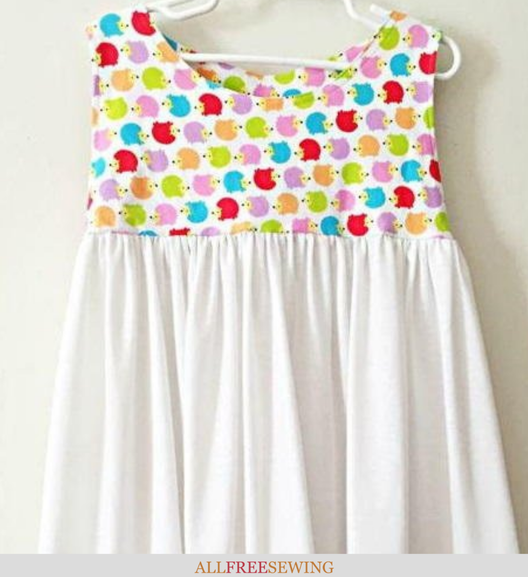 Sweet and Simple DIY Girl s Dress Pattern AllFreeSewing