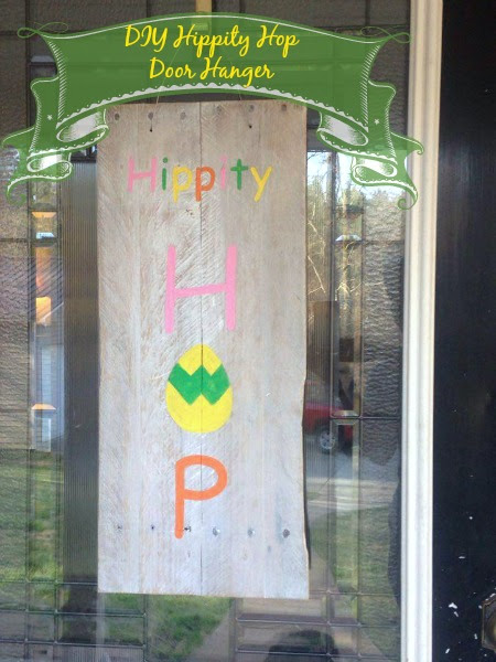 Diy Hippity Hop Door Hanger