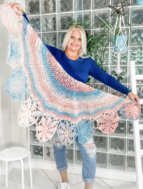 Stellaluna Crochet Shawl