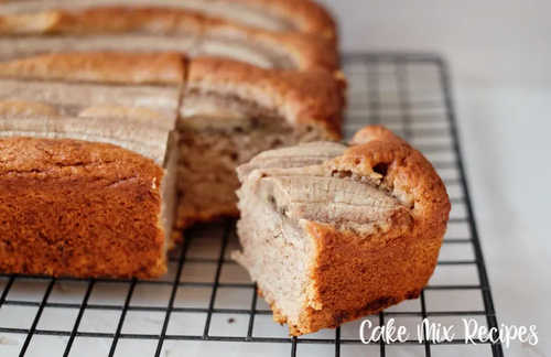 The Easiest Banana Bread With Cake Mix