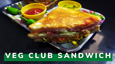 Veg Club Sandwich | How To Make The Perfect Veg Club Sandwich