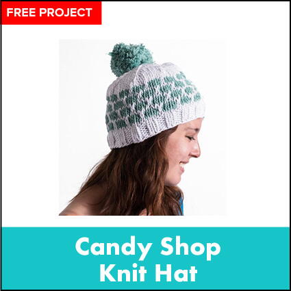 Candy Shop Knit Hat