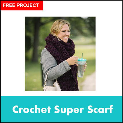 Crochet Super Scarf