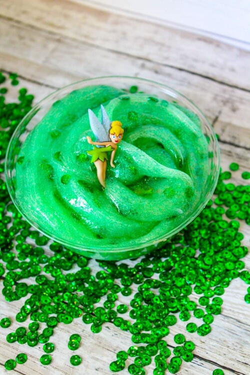 Tinkerbell Inspired Slime Recipe