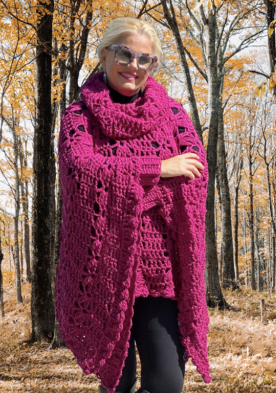 Simone Crochet Poncho