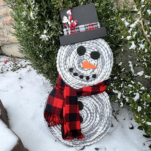 Easy Diy Snowman Wreath