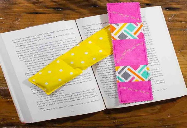 Easy Book Weight & Bookmark | FaveCrafts.com