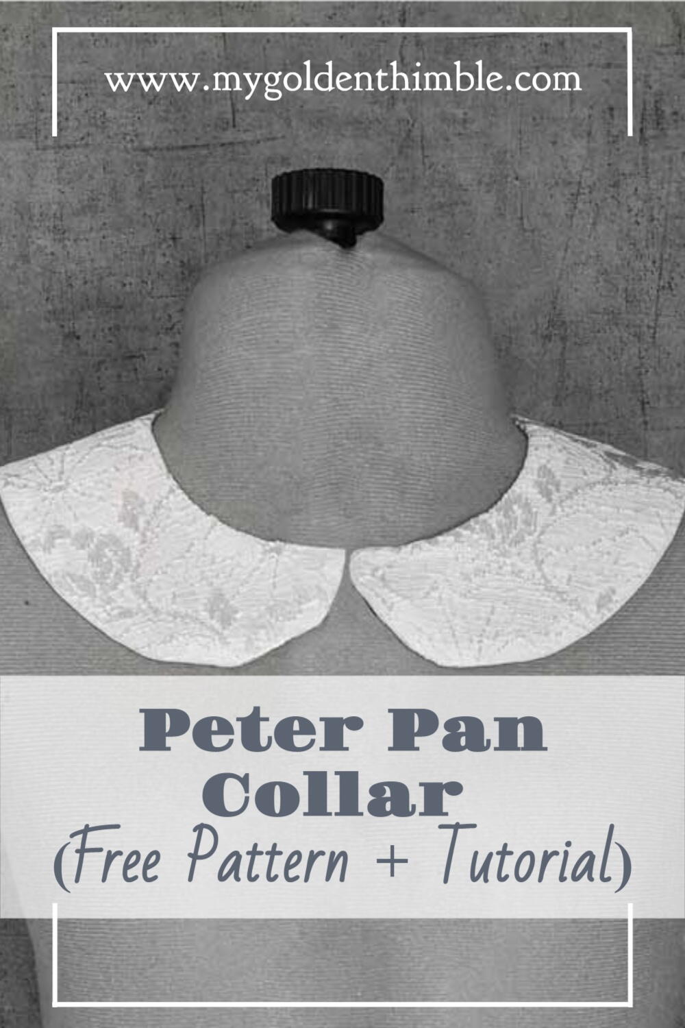 Peter Pan Detachable Collar | AllFreeSewing.com peter-pan-detachable-collar-allfreesewing-com