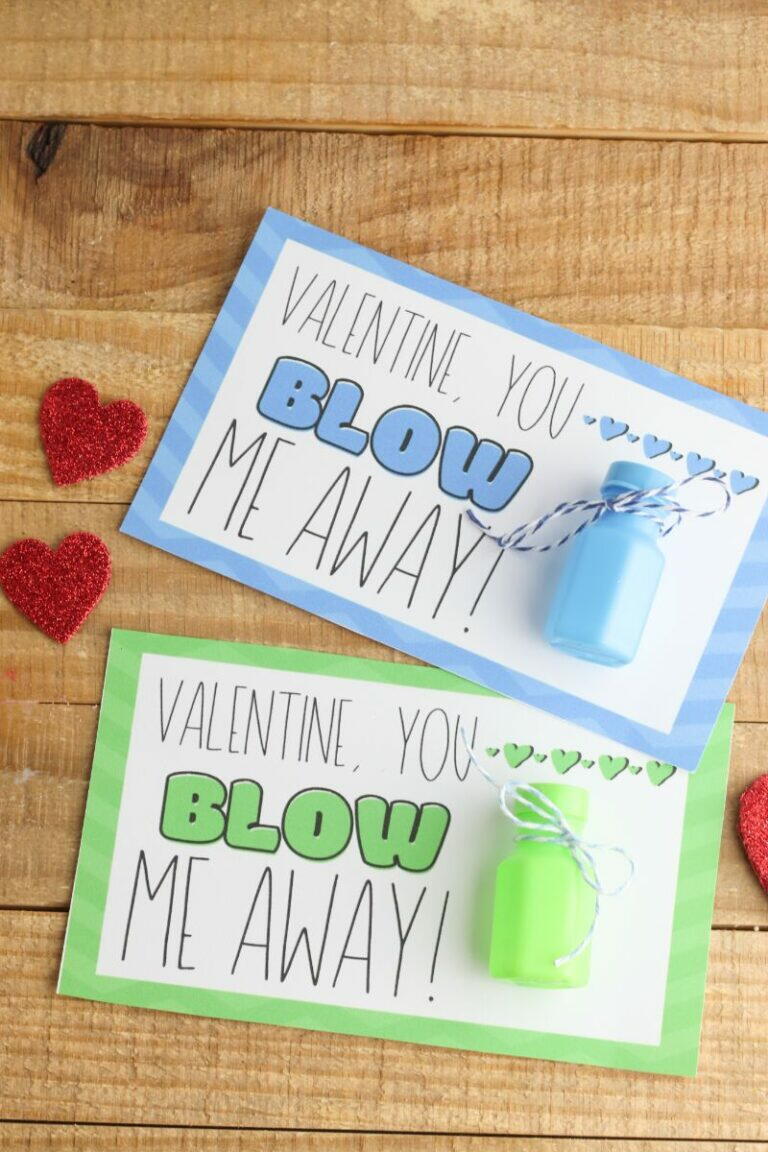 Bubble Valentine Free Printable AllFreePaperCrafts Com
