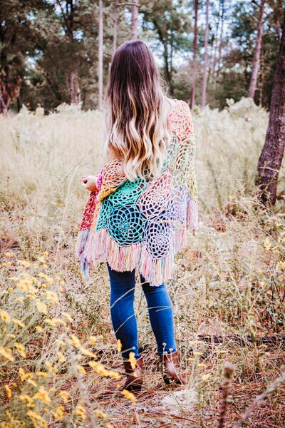 Milkweed Leaf Shawl