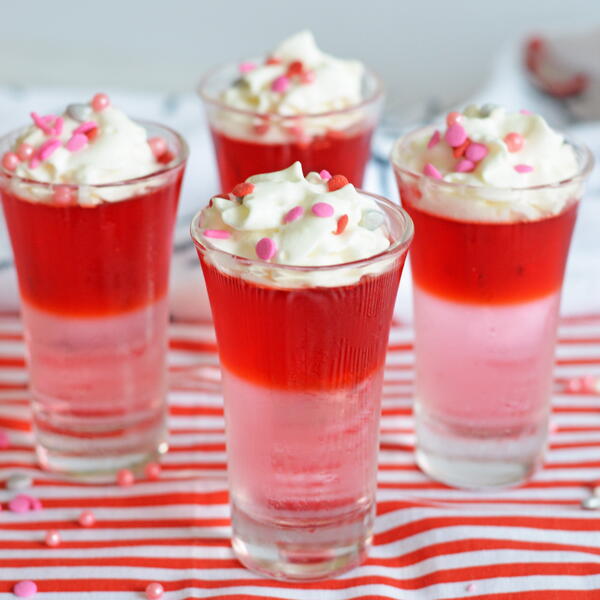 Valentine's Day Jello Shots