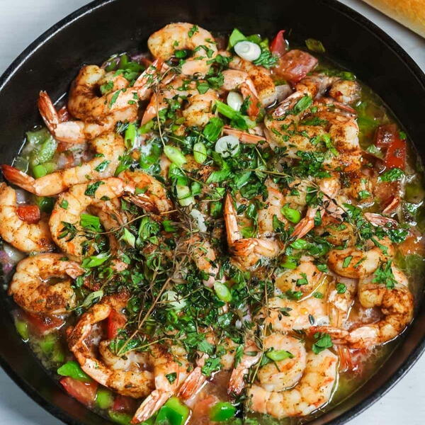 Caribbean Jerked Shrimp