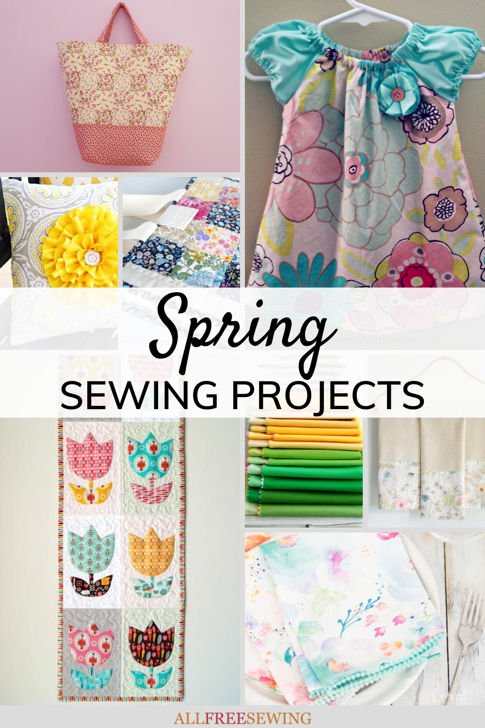 Fun Spring Sewing Projects 80+ Spring Sewing Projects | AllFreeSewing.com