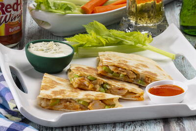 Buffalo Catfish Quesadillas