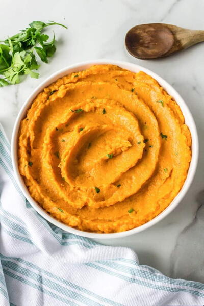 Dreamy Easy Mashed Sweet Potatoes