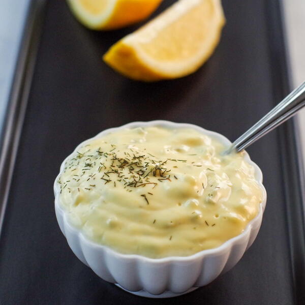 Healthy Homemade Tartar Sauce