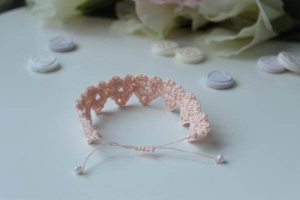 String Of Hearts Bracelet