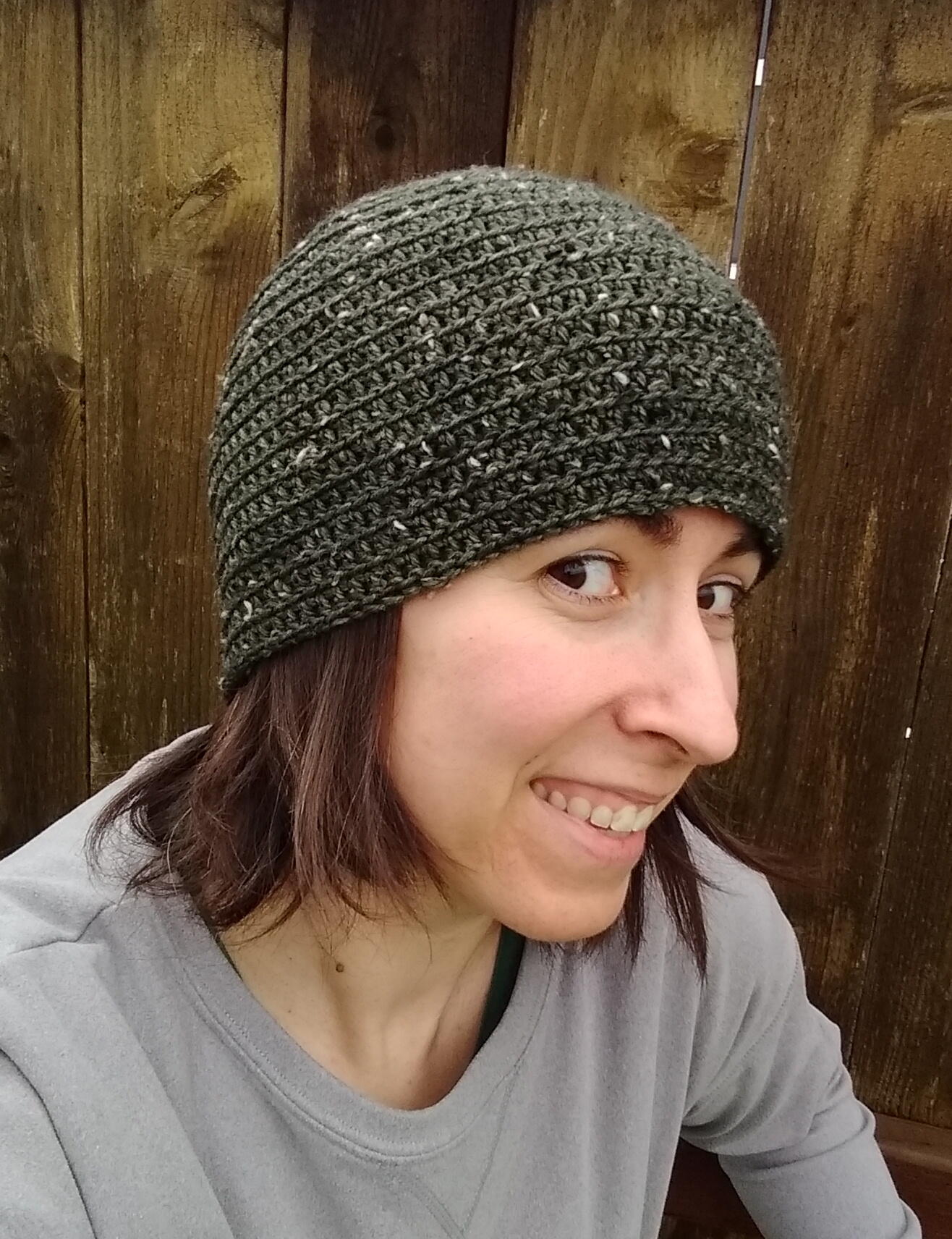 Halfway Slippy Hat | AllFreeCrochet.com