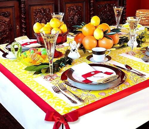 Lemon Zest Tablecloth