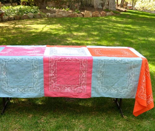 Bandana Quilt Tablecloth