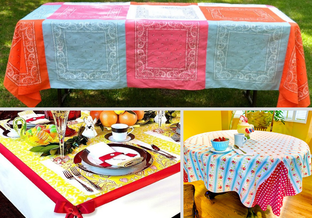 18 Free Tablecloth Sewing Patterns