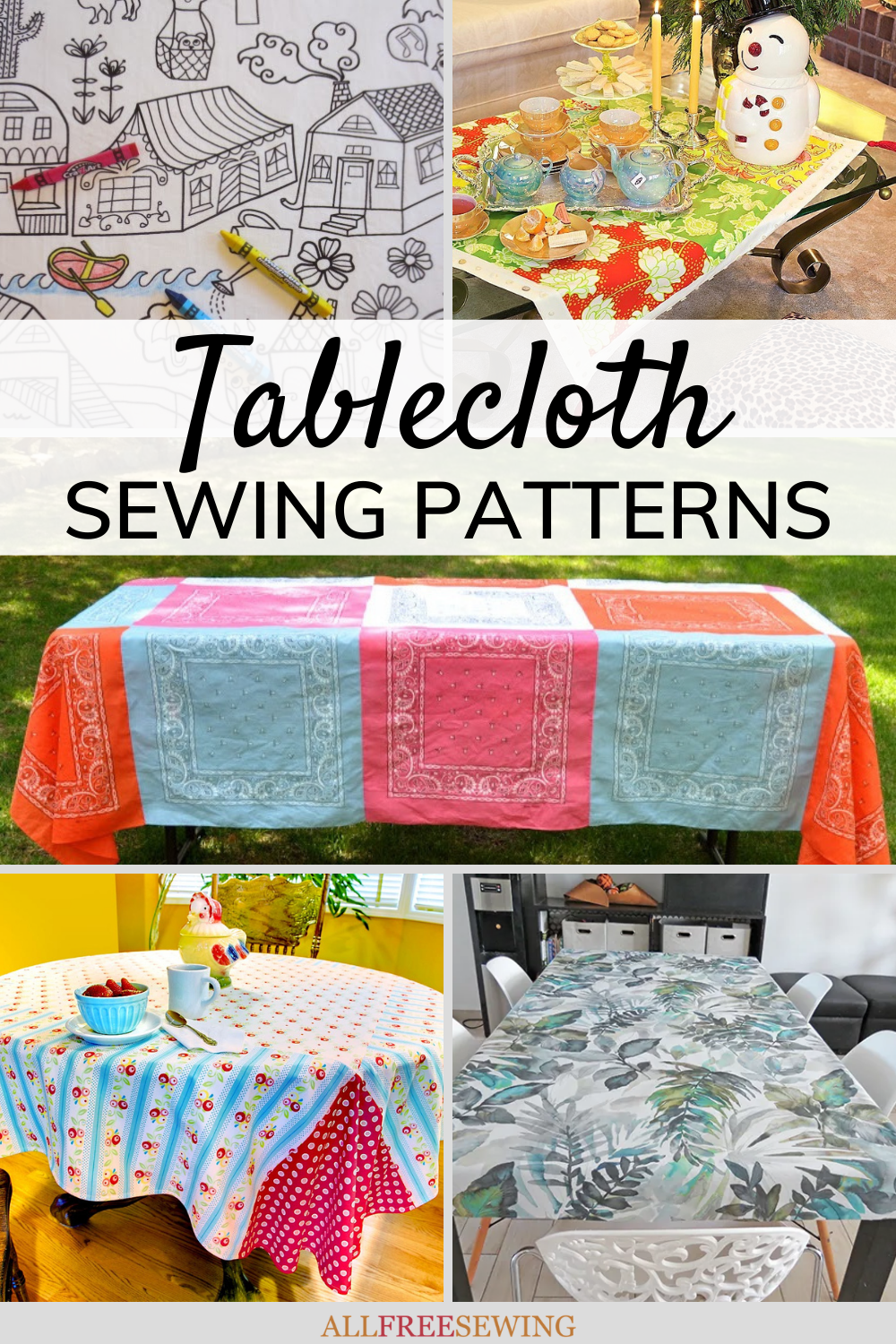 18 Free Tablecloth Sewing Patterns | AllFreeSewing.com