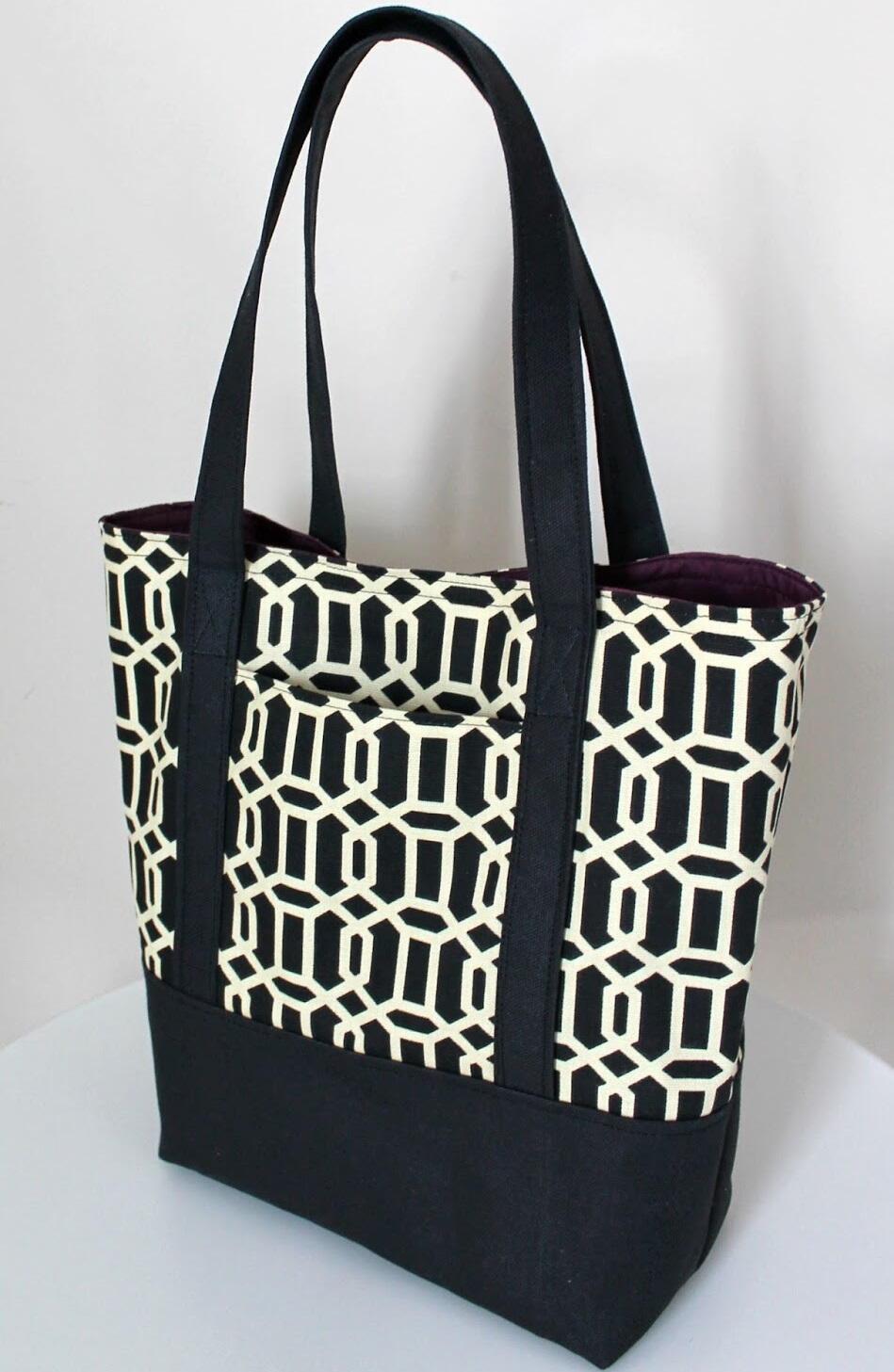 13 Step Canvas Tote | AllFreeSewing.com