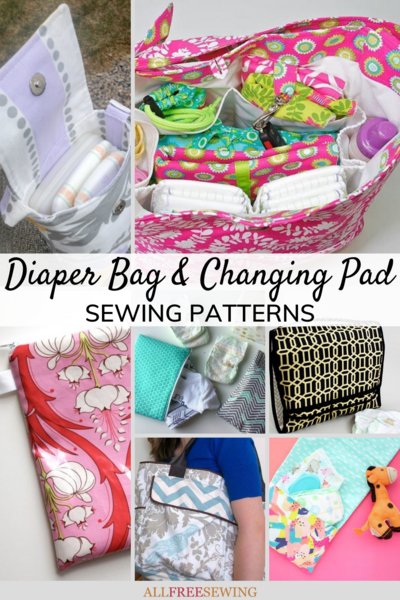 21 Diaper Bag Patterns + DIY Changing Pad Ideas