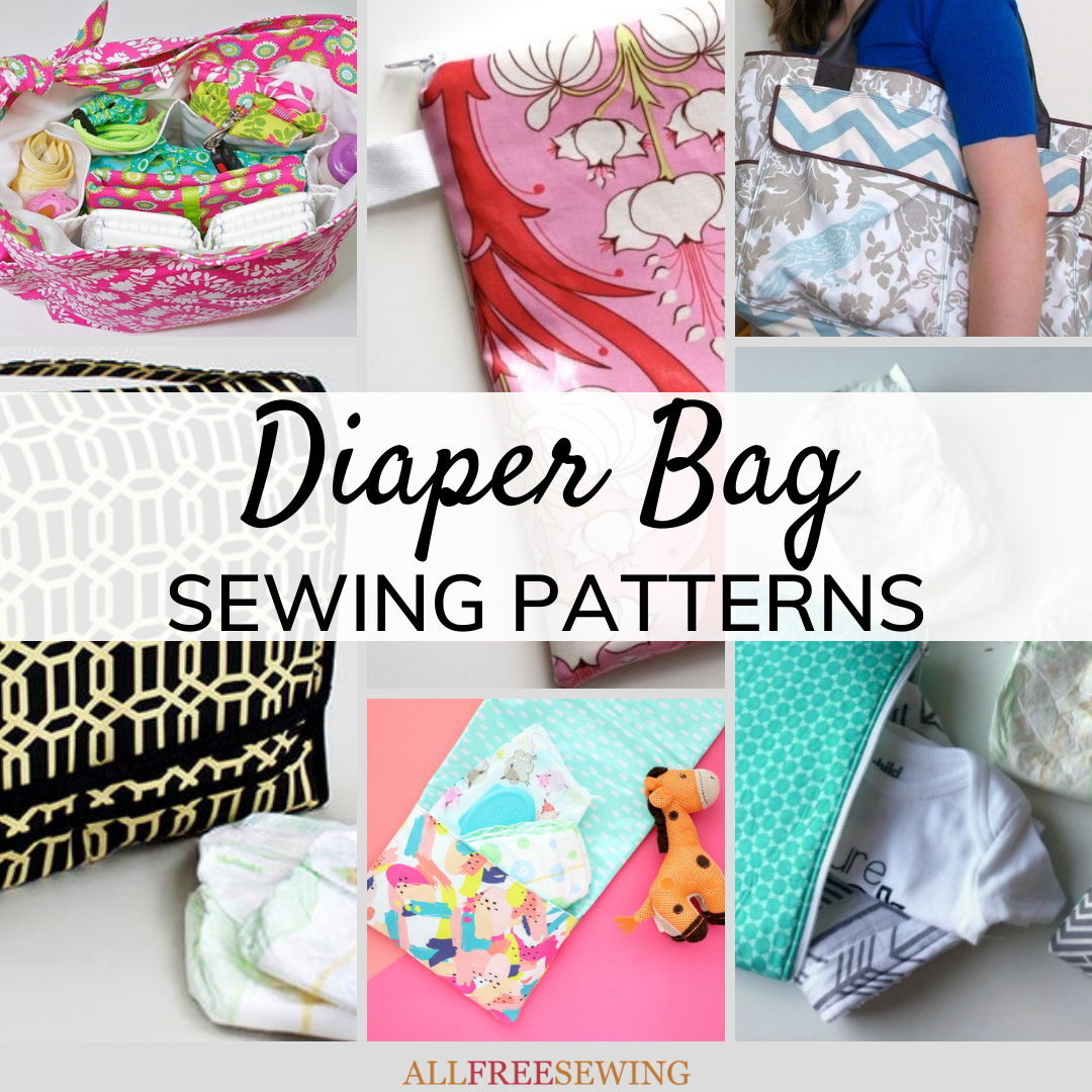 hot brain common sense 20+ Diaper Bag Patterns (& DIY Changing Pad Ideas) | AllFreeSewing.com