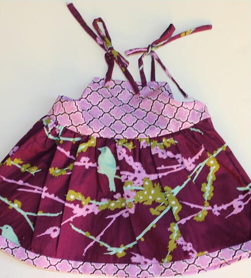 Adorable Reversible Dress | AllFreeSewing.com