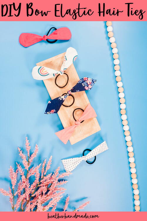 Diy Bow Elastic Hair Ties