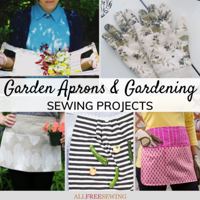 15 Garden Apron Patterns and Gardening Sewing Projects