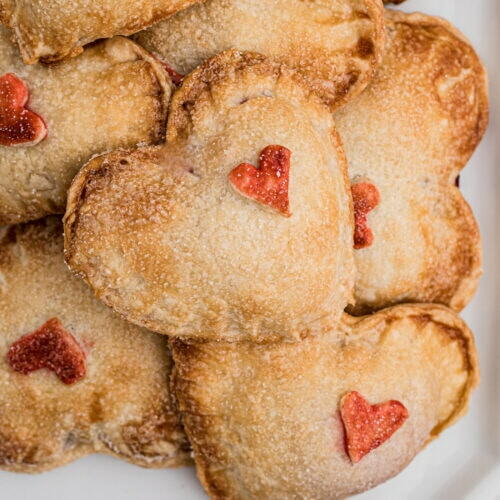 Valentine Cherry Hand Pies