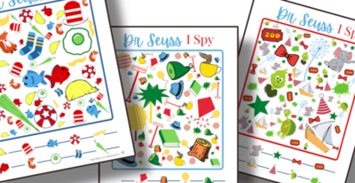 I Spy Printable – Dr. Seuss