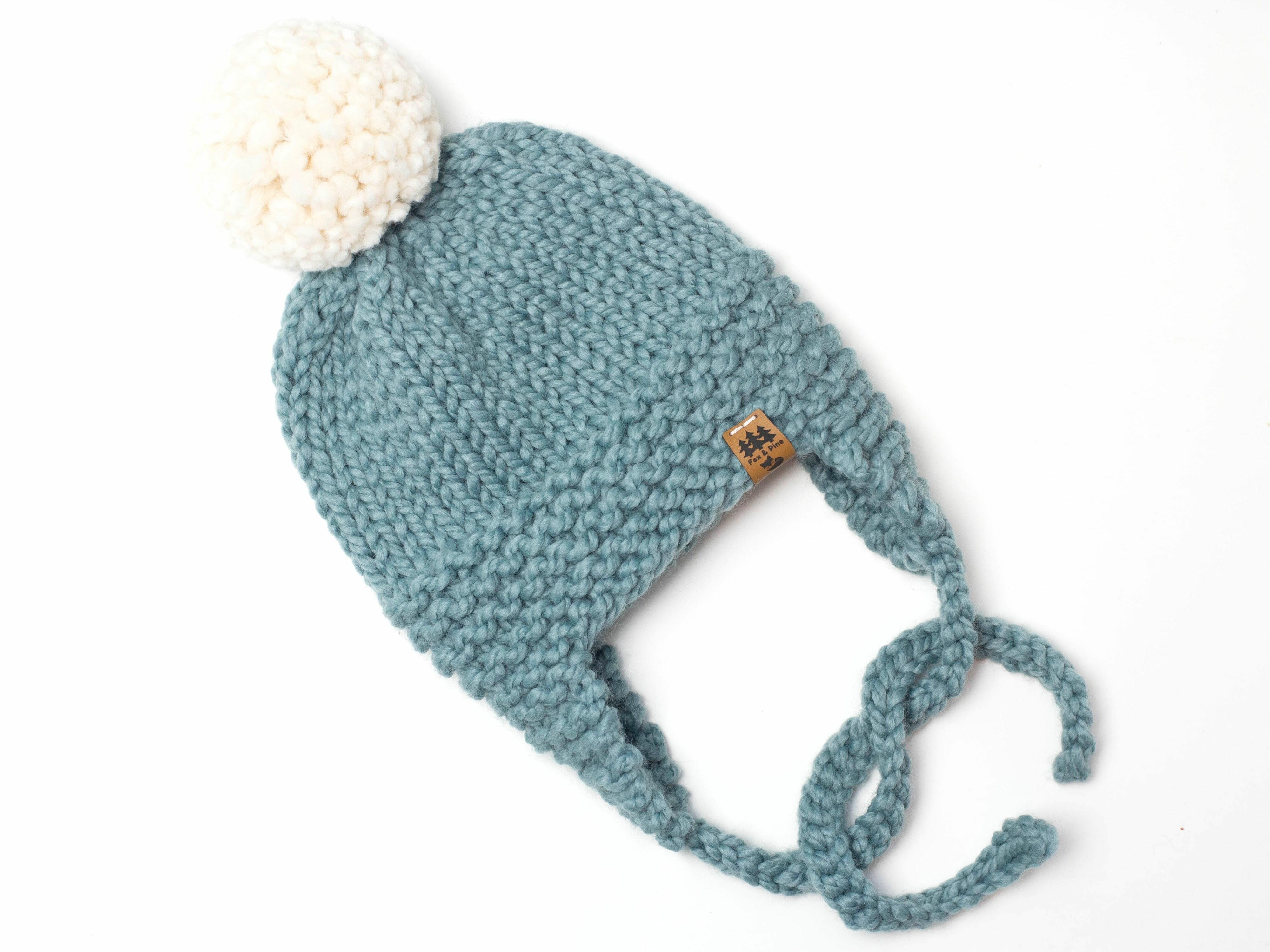 Ear Flaps Aviator Hat Toque Winter Beanie Baby Children Women ...