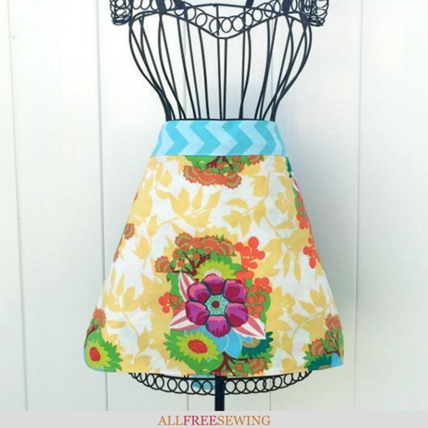 One Hour Free Apron Pattern