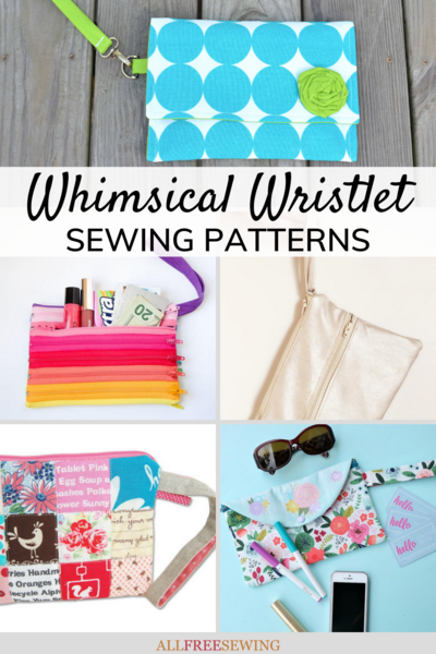 12 Whimsical Wristlet Sewing Patterns