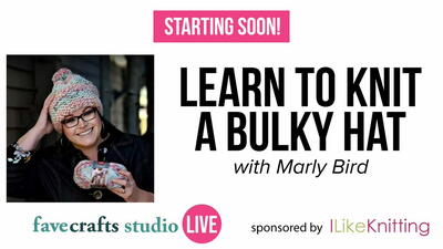 Learn to Knit a Bulky Hat with Marly Bird