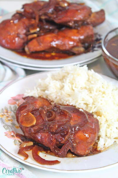 Slow Cooker Bourbon Chicken