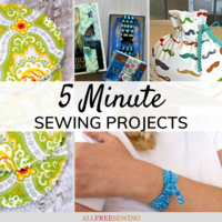 20+ 5 Minute Sewing Projects for Speed of Light Sewing