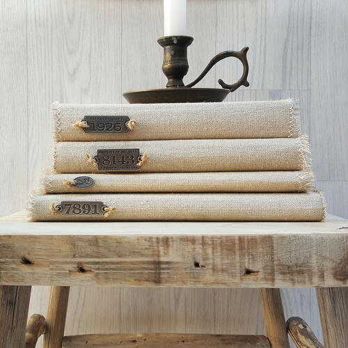 Chic Linen Book Covers