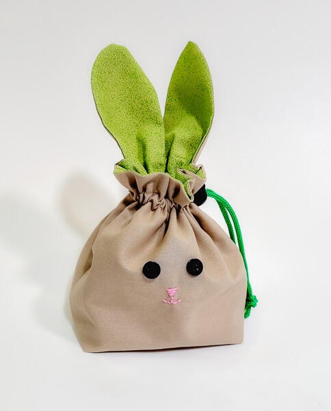 Bunny Drawstring Pouch