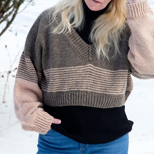 Well Worn Cropped Sweater