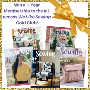 We Like Sewing Subscription Giveaway