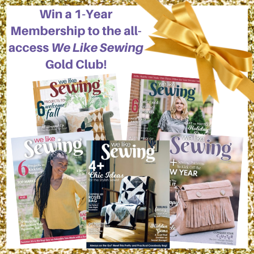 We Like Sewing Subscription Giveaway 