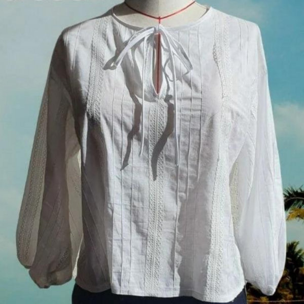 Summer Blouse Free Sewing Pattern | AllFreeSewing.com
