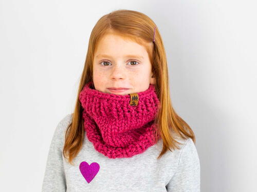 Chunky Cowl Toddler Child Women Scarf Easy 