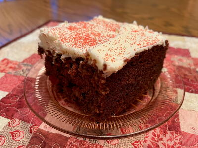 Chocolate Beer Cake With Cream Cheese Frosting