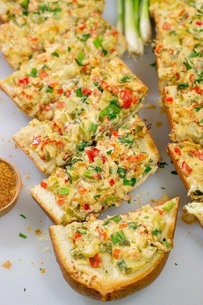 New Orleans Style Crawfish Bread